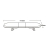 Belka ostrzegawcza LED 1172x300mm